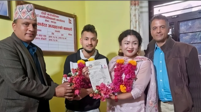 नेपाल में सेम सेक्स मैरिज को मान्यता,रजिस्टर हुई शादी